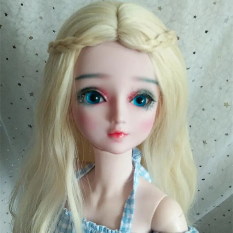 Парик BJD длинные рулоны из пены богиня локонов|Куклы| |