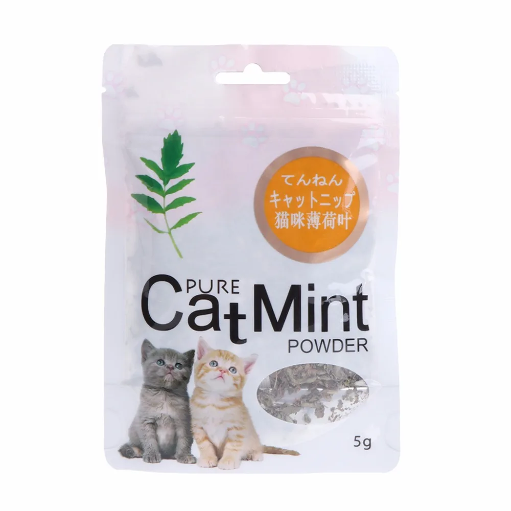 

Cat Mint Natural Organic Premium Treats Catnip Menthol Kitten Funny Flavor Sleep Cat Toy Accessories