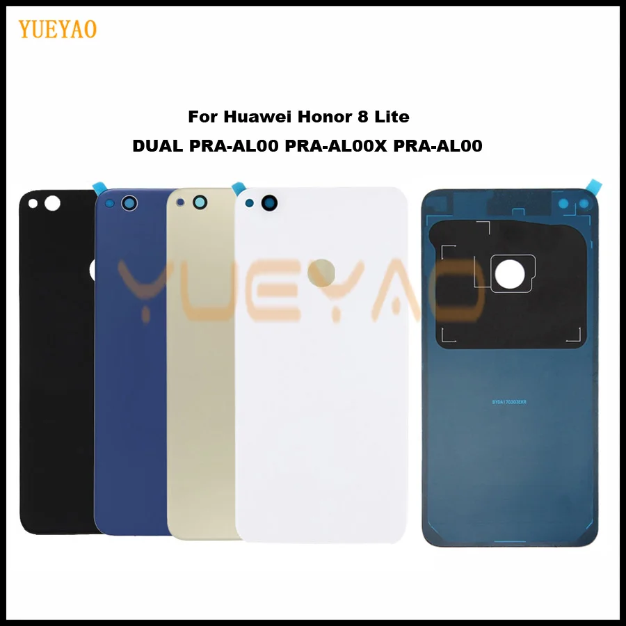 Задняя стеклянная крышка батарейного отсека для Huawei Honor 8 Lite задняя корпуса |