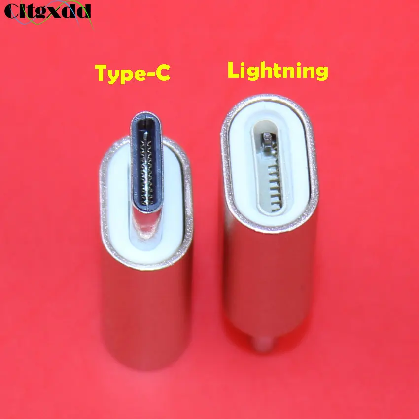 Cltgxdd Тип C папа до 8 Pin для iphone женский USB кабель конвертер зарядное устройство Type-c