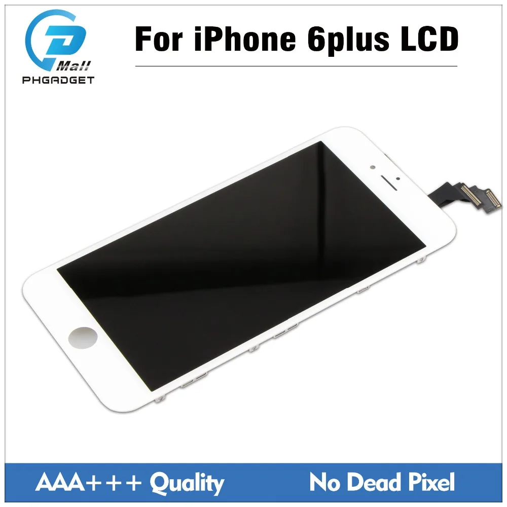 10 шт./лот ЖК-дисплей и сенсорный экран для iPhone 6 Plus p дигитайзер сборка Замена