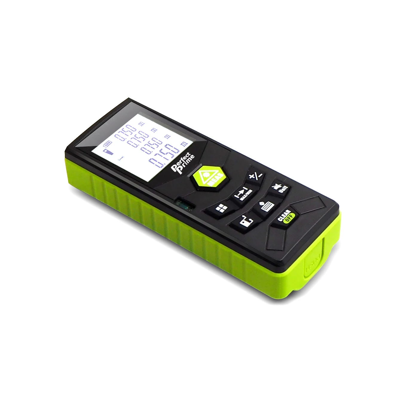 PerfectPrime RF0350 ручной лазерный дальномер цифровой измерительный прибор с зажимом |