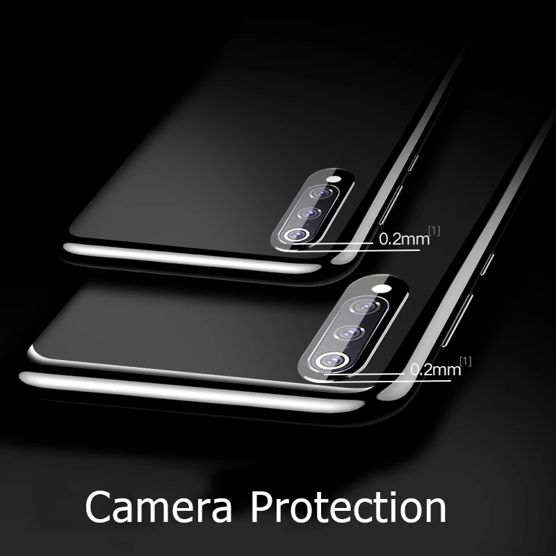 Защитный чехол из мягкого ТПУ прозрачный силиконовый для Xiaomi Mi 9 SE 8 Lite 6 Redmi Note 7 5 Pro