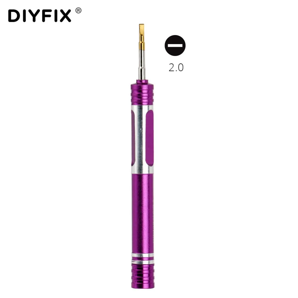 DIYFIX Precision 2 0 мм плоская шлицевая отвертка для электронных сигарет аксессуары