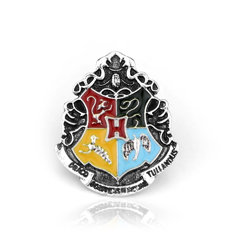 Хогвартс Школа значок Шпильки Гриффиндор/Хаффлпаффец/Равенкло/Слизерин брошь в
