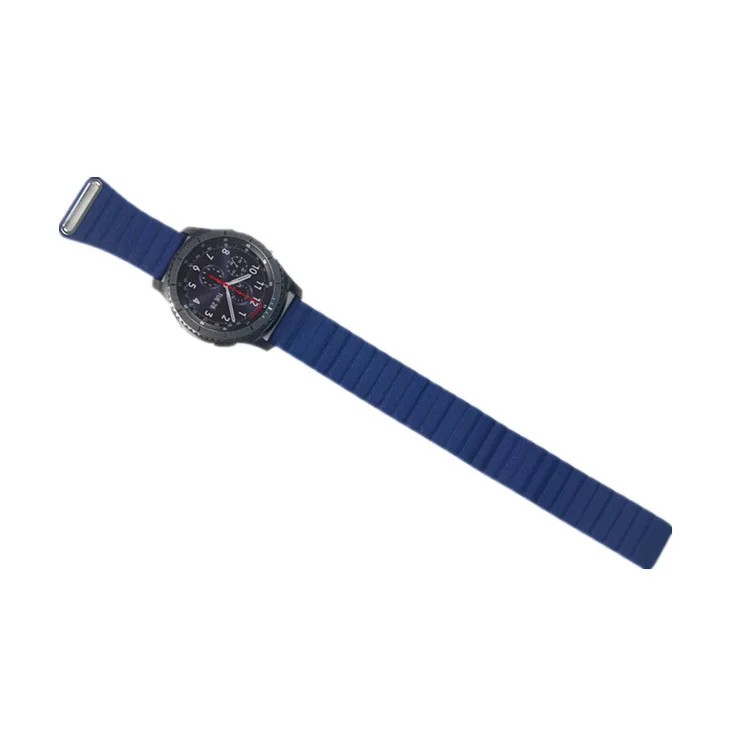 22 мм кожаный браслет ремешок для Xiaomi Amazfit GTR 47 мм Pace Stratos 2 Watch Band для huawei Watch GT Honor Magic Dream Correa