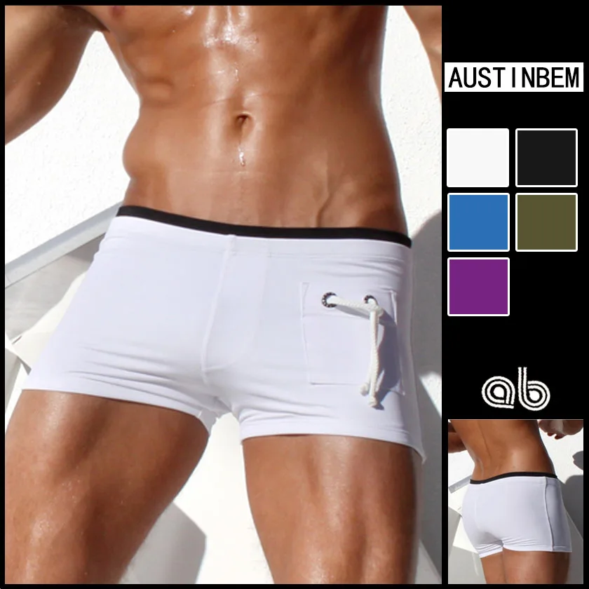 Оригинальный бренд AUSTINBEM мужские купальные шорты сексуальные пляжные трусики