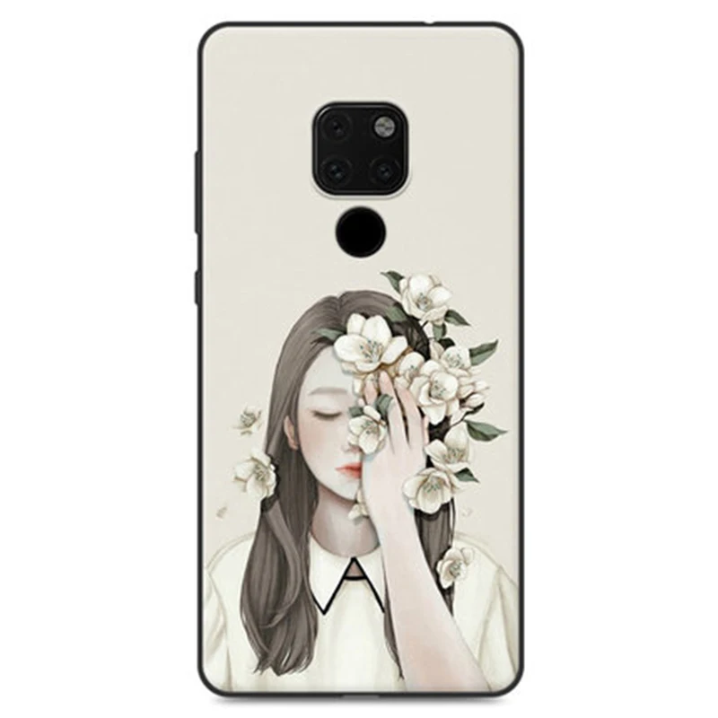 Чехол 6 53 дюйма для Huawei Mate 20 чехол в литературном стиле мягкий телефона Mate20