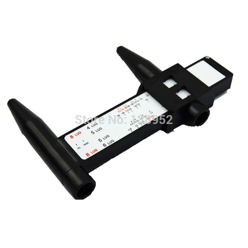 PCD Ruler Hub 4 5 6 8 LUG Bolt Patterns Gauge Caliper Measuring Tool Vehicle Auto Car Modification Tools | Инструменты