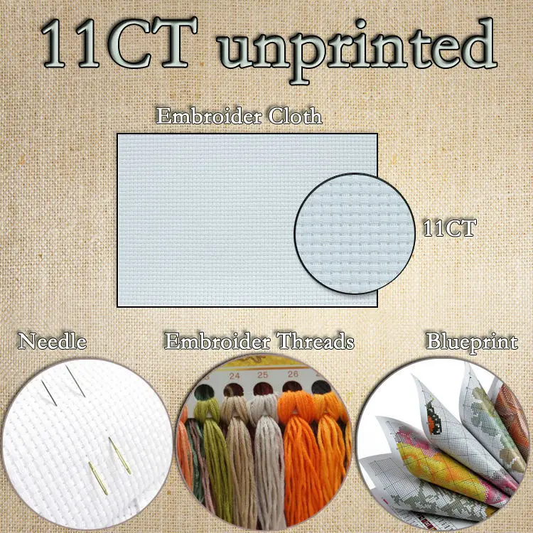 I LOVE cats Animal Decor Drawing painting Counted printed on canvas DMC 14CT 11CT DIY Cross Stitch Needlework kit Embroidery Set | Дом и сад