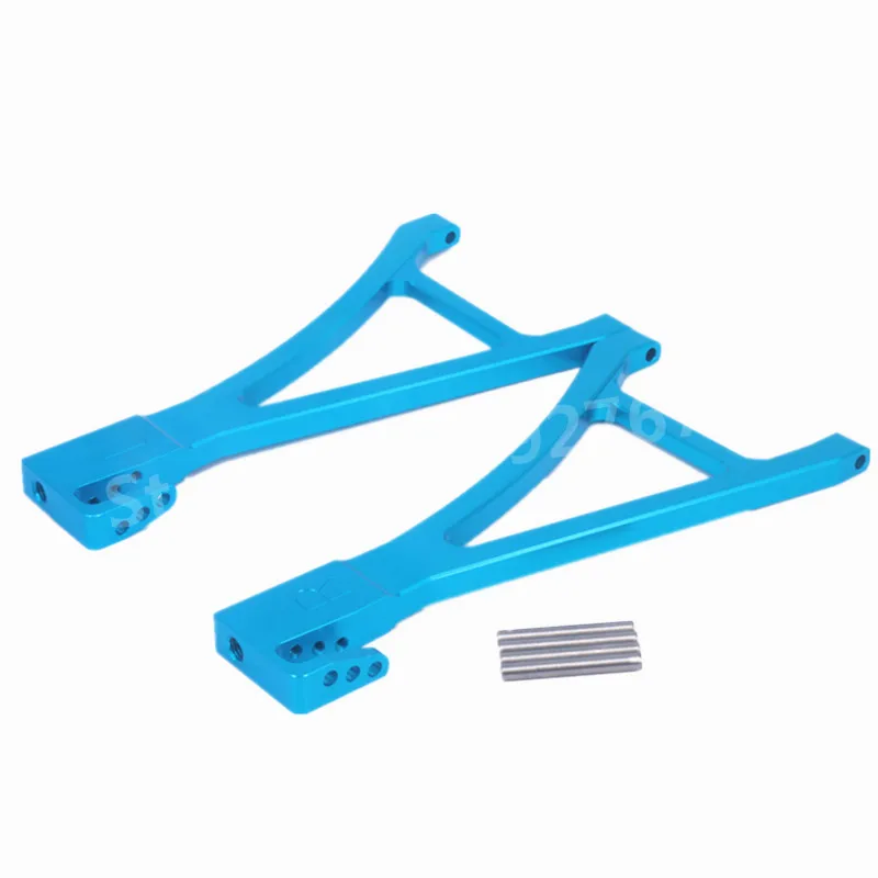 

2 Pieces RC Car Alum Alloy Front Lower Suspension Arm(L&R) A-arm 5332 For 1/10 Scale Models Hobby Traxxas E-Revo Revo 3.3 Buggy
