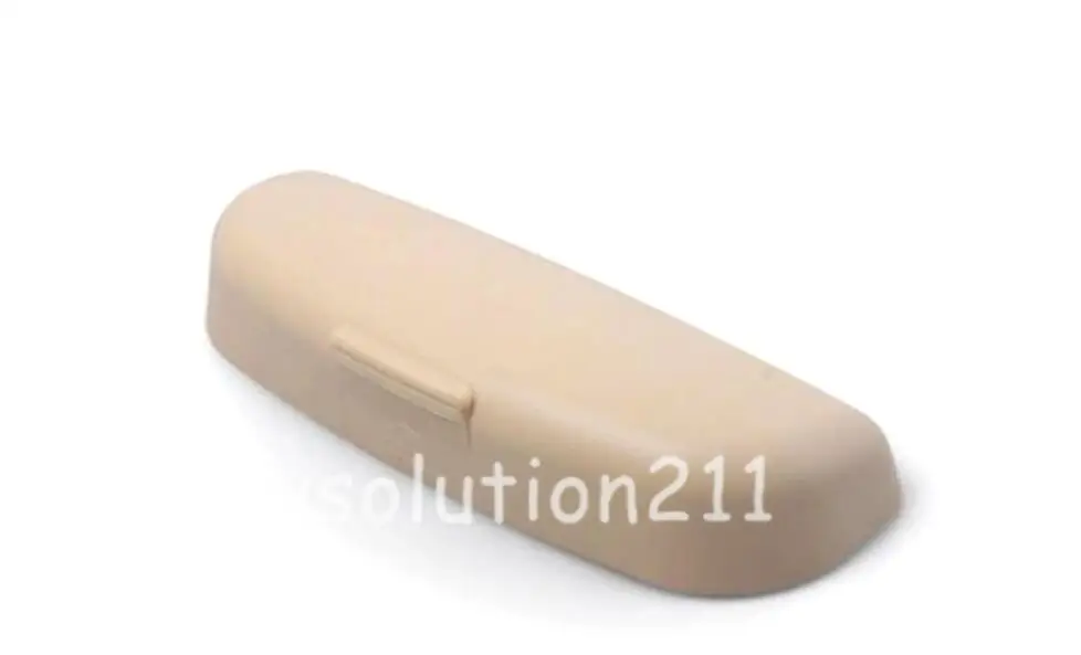 Beige Передние солнцезащитные очки Чехол Коробка для Jeep Patriot 2008 2009 2010 2011 2012 2013 - Название цвета: Beige