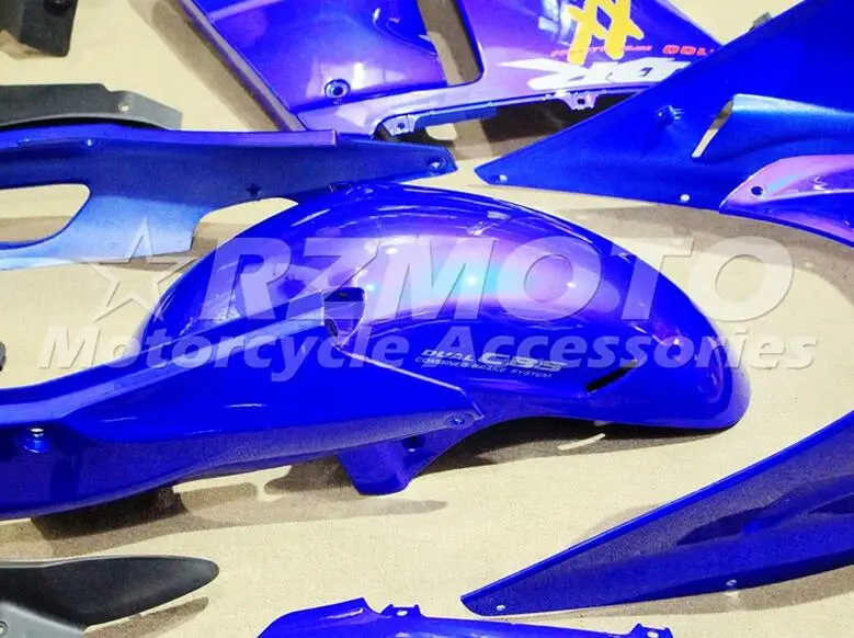 Горячая Распродажа, набор впрыскивателей, пригодный для Honda 1996-2007 CBR1100XX 96-07 CBR 1100XX Blackbird Мотоцикл Обтекатели глянцевый синий