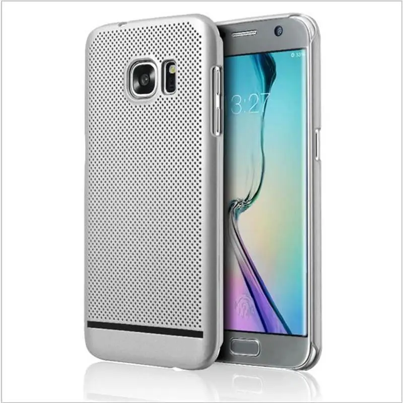 Роскошные Ультра Тонкий Покрытие Case Для samsung galaxy a5 a7 Сетки Рассеивать тепло