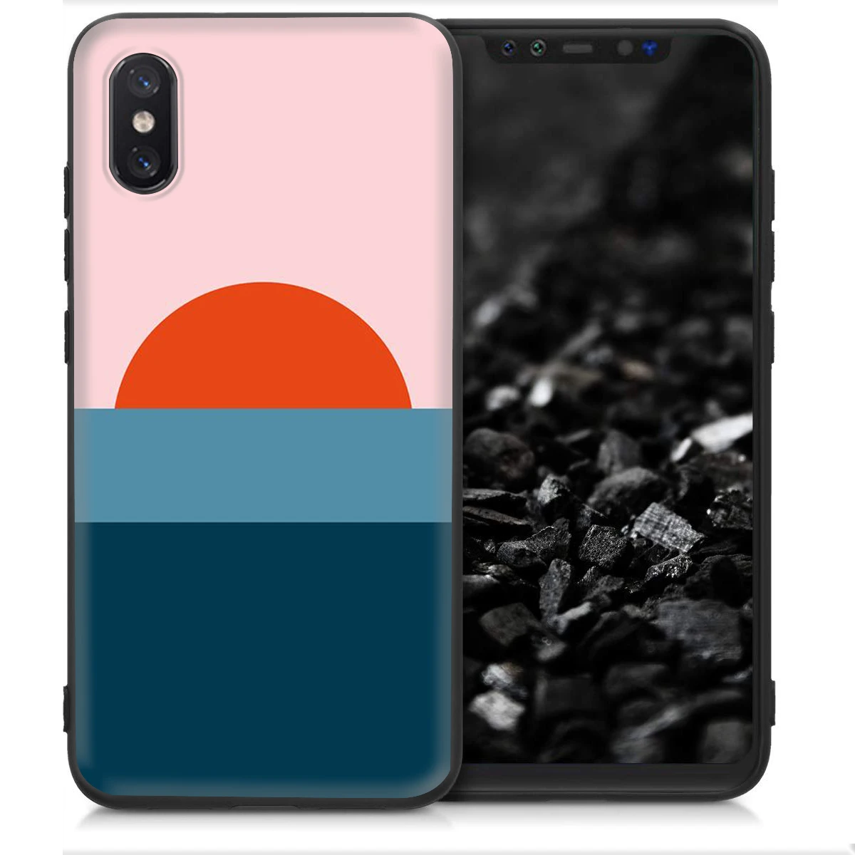 Цветной чехол Lavaza из ТПУ с геометрическим рисунком для Xiaomi MI Redmi Poco X2 K30 Note 8T 10 6 8 9 9se