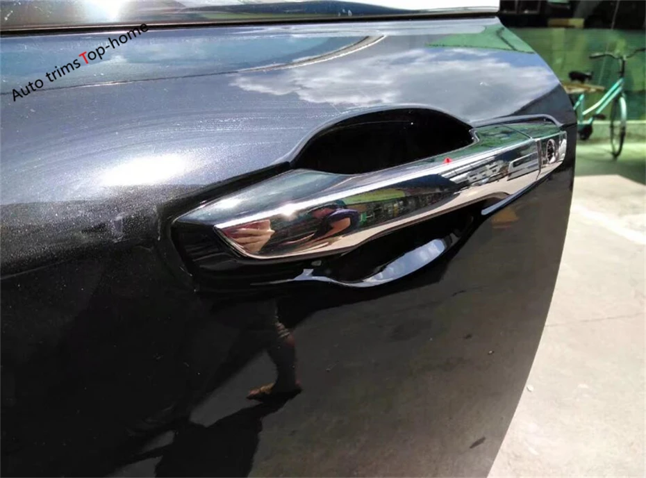 Yimaautotrims хромированная Автомобильная дверная ручка Защитная крышка Накладка