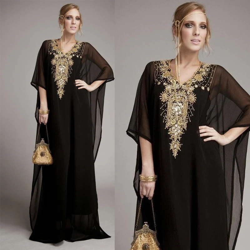 2016 вечернее платье Турция африканские вечерние платья Vestido Preto мусульманские