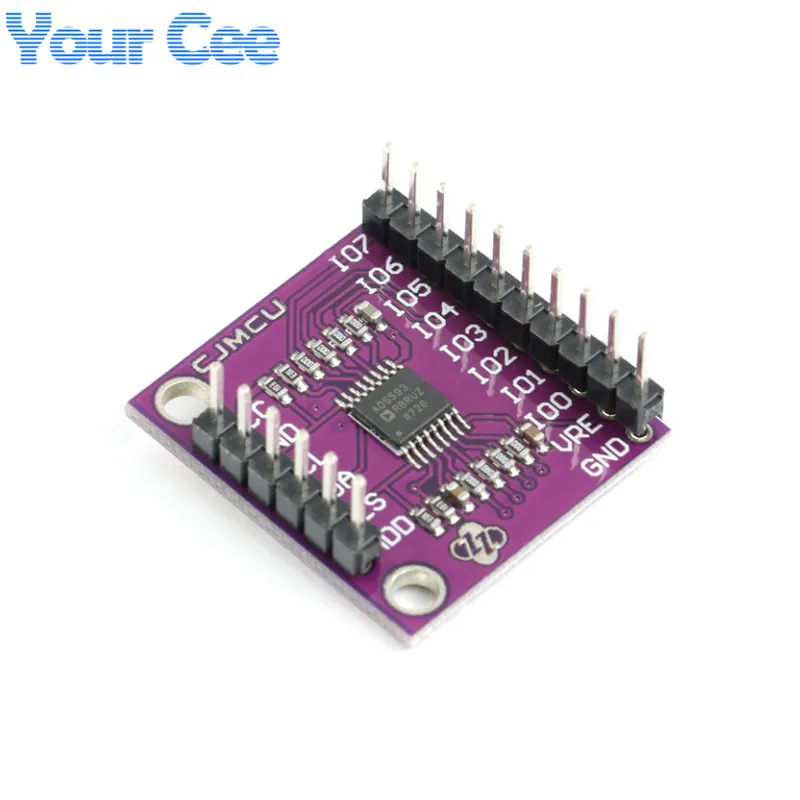 AD5593 преобразователь ADC/DAC настраиваемый 12 битный аналогово цифровой 8