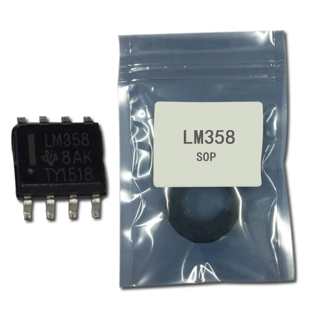 50 шт. LM358 LM358DR SOP8 LM358D операционные усилители Op двойной низкий новая Оригинальная