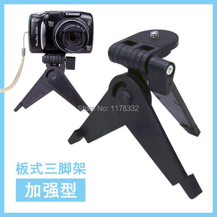 Черный портативный складной штатив для камеры 2 шт. подставка камер Canon Nikon s DV