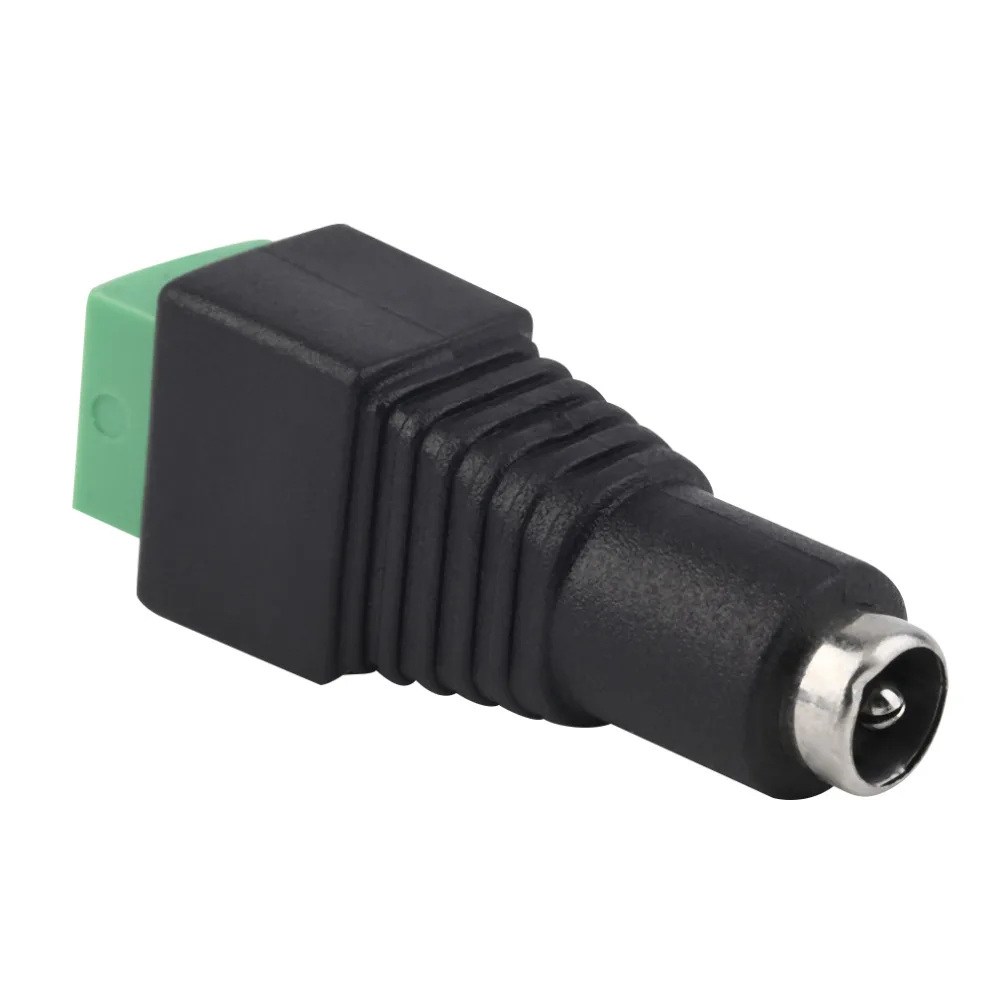 2 1x5 5 мм DC Power Female Plug Jack Adapter Разъем для CCTV LED Strip Light|Портативные осветительные