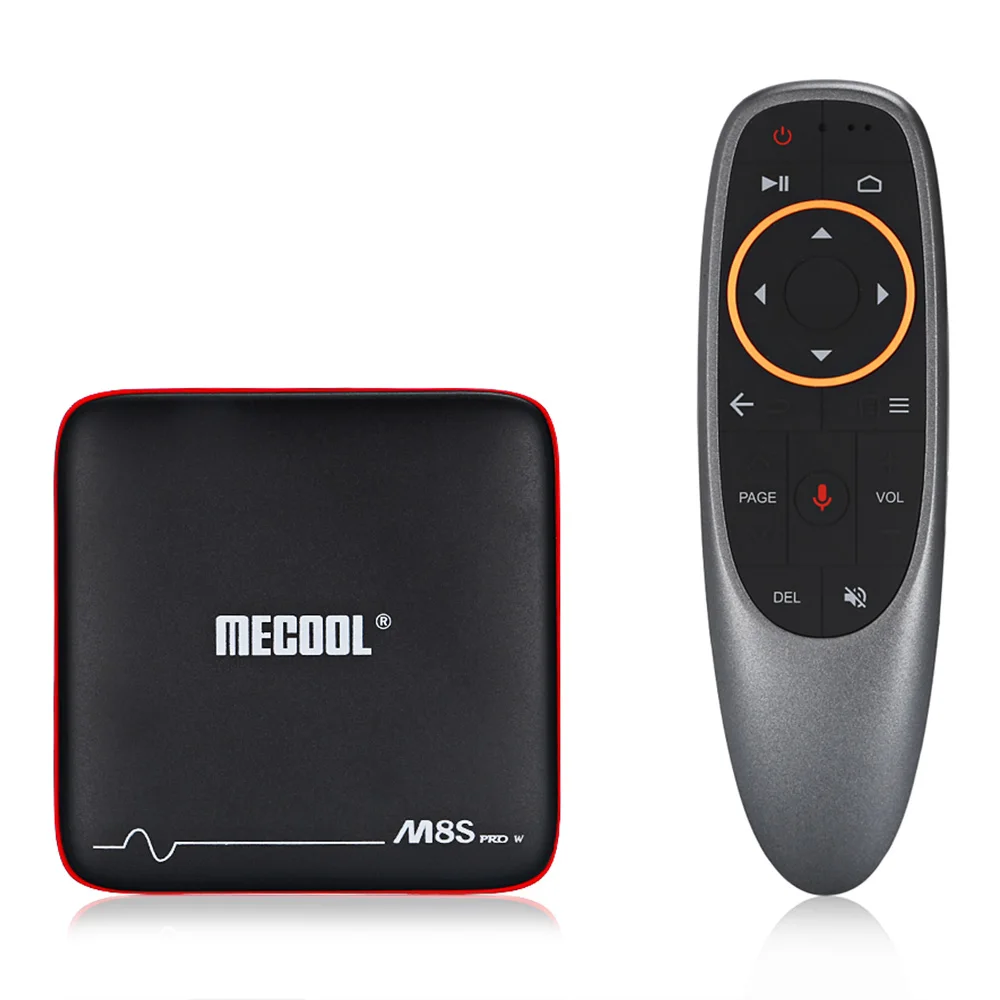Mecool M8S PRO W Android 7.1.1 умная ТВ-приставка 2 4G Голосовое управление Amlogic S905W Гб RAM 16 ROM