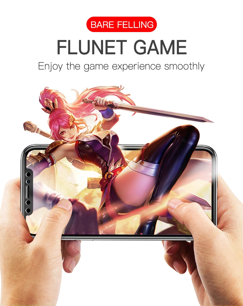 MaxGear 9D закругленные края Защитное стекло для iPhone XS Max XR X 10 полный экран Закаленное стекло пленка для iPhone 8 7 6 6s Plus стекло