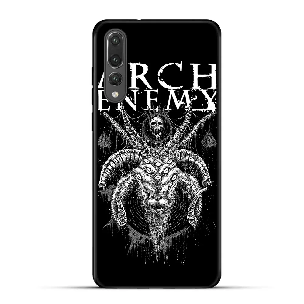 Black Soft TPU Anti-knock Phone Case for huawei mate 20 case p10 p20 Pro M10 Lite cases Cover |