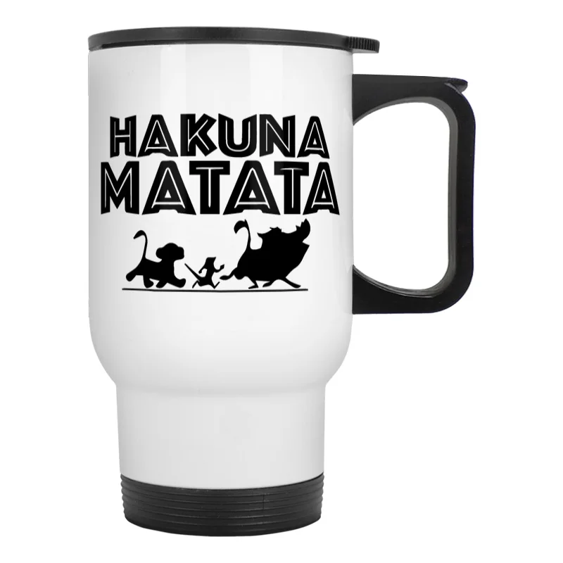 Hakuna Matata дорожная кружка из нержавеющей стали | Дом и сад