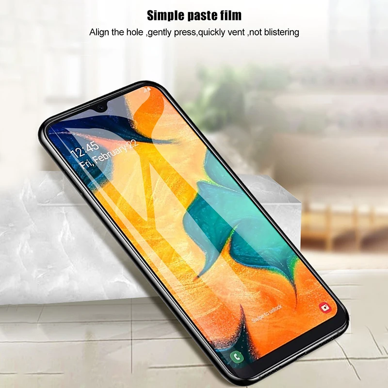 Raugee защита для экрана Samsung Galaxy A70 закаленное стекло Защита против царапин A50 A30 A40 |