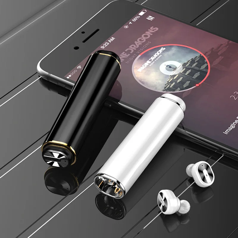 S3 TWS наушники Bluetooth Беспроводные с зарядным боксом 400 мАч Мини бинауральные стерео