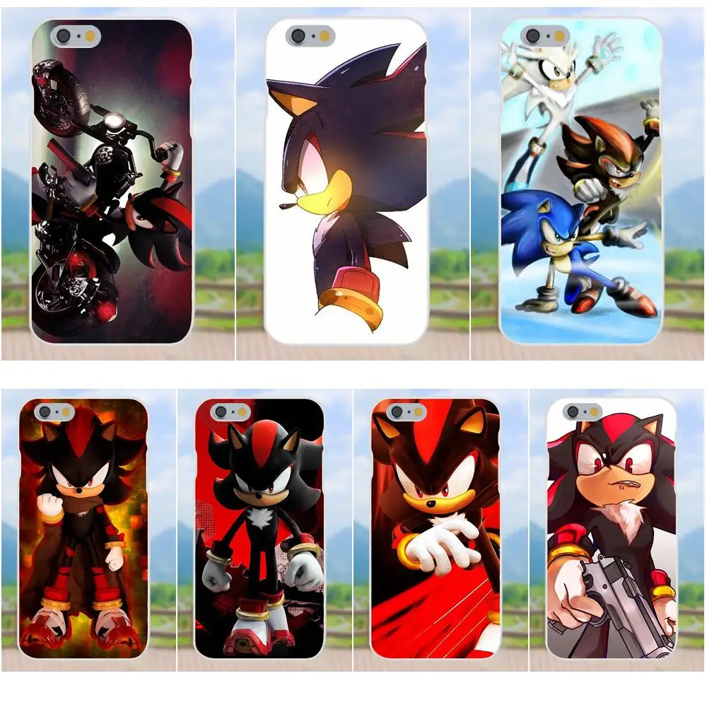 Sega Shadow Sonic The Hedgehog для Apple iPhone 4 4S 5 5C 5S SE 6 6S 7 8 Plus X XS Max XR TPU Capa чехол|Чехлы-накладки| |