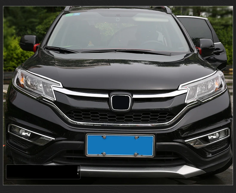 Для Honda CRV CR V 2012 2016 ABS гальванический Передний + задний фонарь большой тент коробка