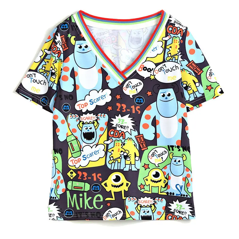 Женская весенне-летняя новая Повседневная футболка с V-образным вырезом женская