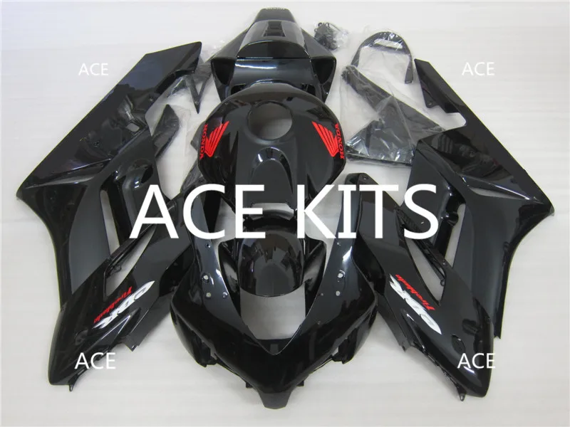 

ACE наборы Новый ABS инъекционный комплект обтекателей Подходит для HONDA CBR1000RR 2004-2005 CBR1000RR 04 05 черный A77