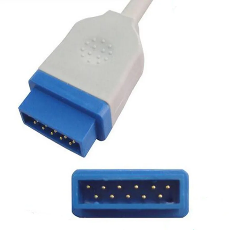 Бесплатная доставка, совместим с GE Marquette 11 Pin с технологией Masimo LNOP, кабель адаптера Spo2, Удлинительный кабель Spo2 из ТПУ (art.: 79e79b57b) - 79e79b57b