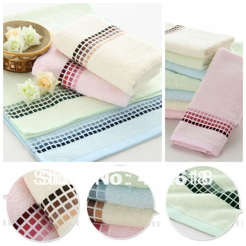 Бесплатная доставка горячая распродажа Бамбук полотенца ( 4 шт./лот ) Размер 35 x 75