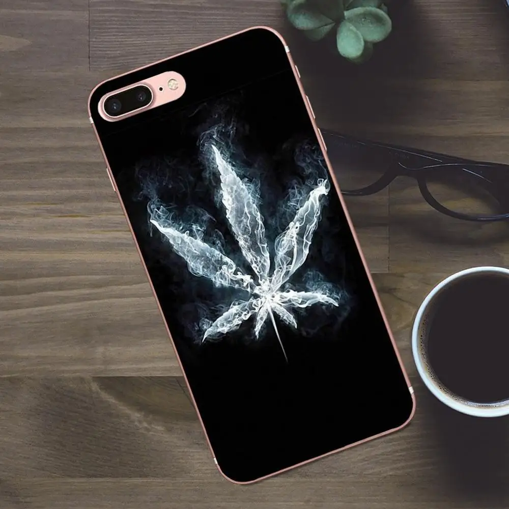 Чехол для телефона Weed Cool разноцветный Huawei G8 Honor 5C 5X 6 6X 7 8 9 Y5II Mate P7 P8 P9 P10 P20 Lite Plus