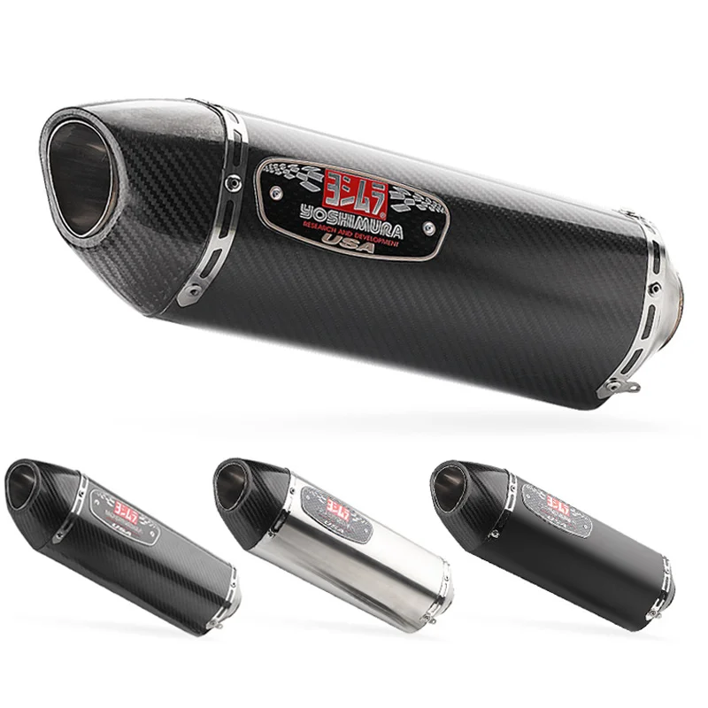 51 мм мотоцикл akrapovic Yoshimura выхлопная труба для NINJA250 CB1000R CRF230 GSR650 Z1000 R6 ATV Dirt Bike