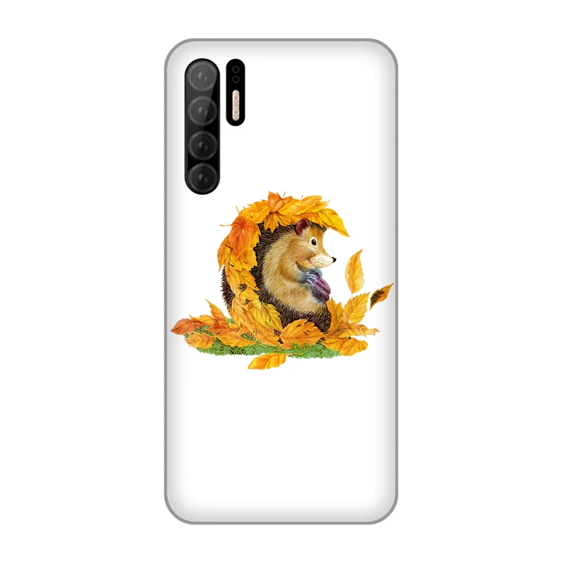 Cute Cartoon Hedgehog Soft TPU Silicone Case Cover for Huawei P10 Plus P20 P30 Pro P7 P8 Lite 2015 Honor 9 V10 shell |