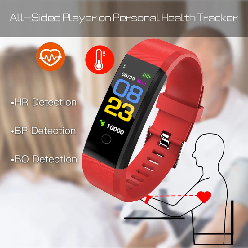 lige new smart watch men women heart rate monitor blood pressure fitness tracker smartwatch sport smart bracelet for ios android free global shipping