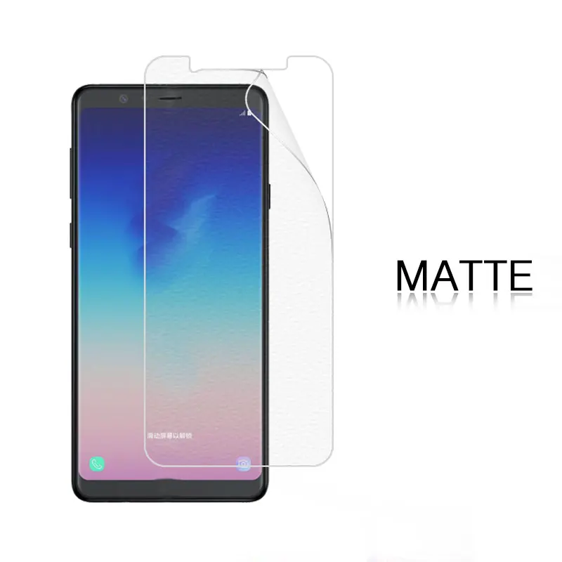 Анти-Царапины HD прозрачная глянцевая пленка для Samsung Galaxy A9 Star lite A6050 A6058 6 в матовой