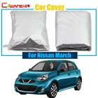 Автомобильный чехол Cawanerl, защита от дождя и снега, защита от УФ-излучения, защита от пыли для Nissan March