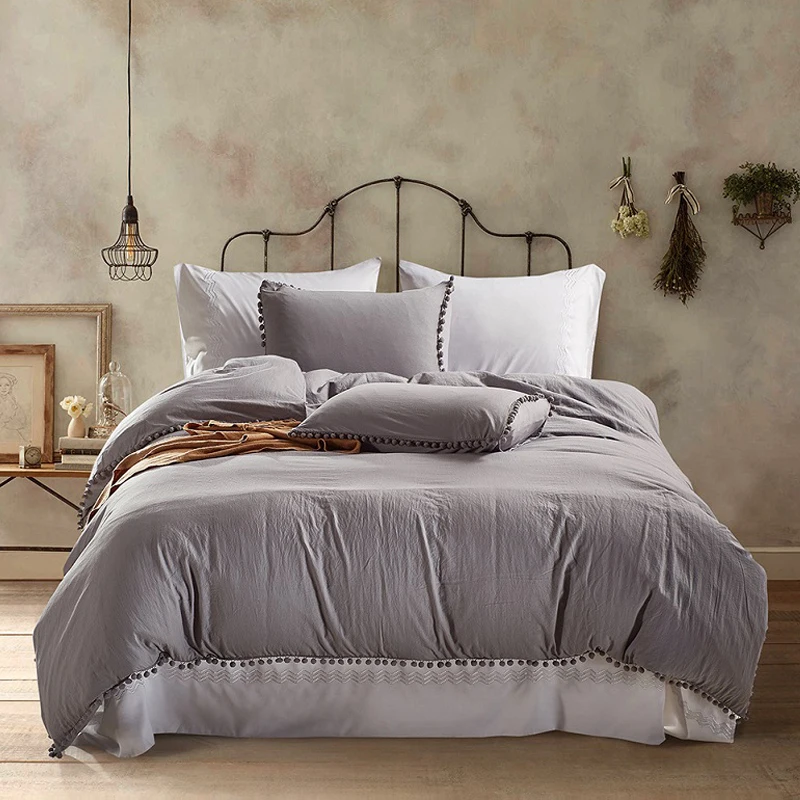 Комплект постельного белья из полиэстера и хлопка домашний текстиль Мягкая