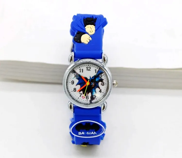 1 шт. Новое поступление часы в стиле Бэтмен 3D Мультяшные детские игрушки