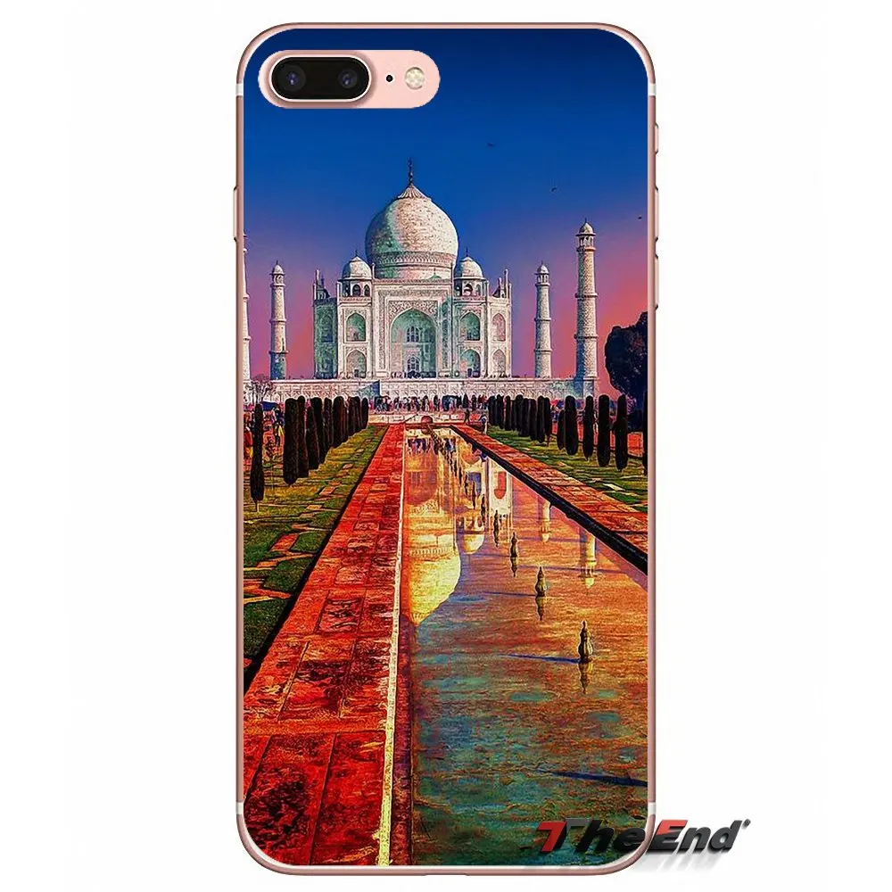 Для HTC One M7 M8 A9 M9 M10 E9 Plus Desire 630 530 626 628 816 820 Motorola G G2 G3 элегантный Тадж-Махал индийский