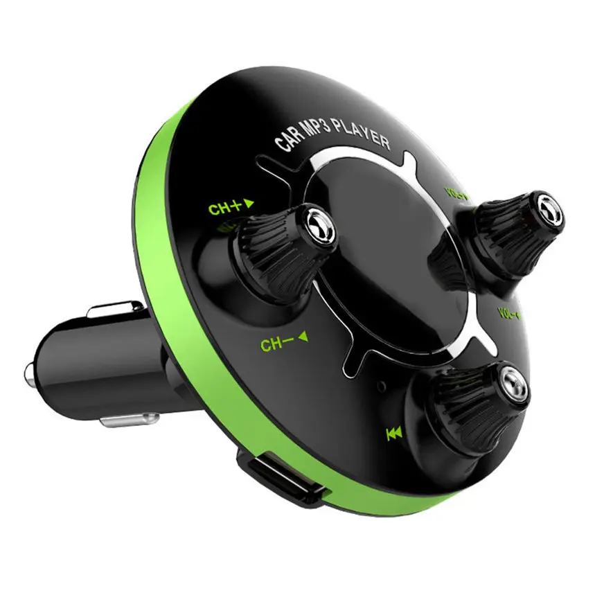 Автомобильный fm передатчик для Bluetooth Handsfree MP3 плеер Радио адаптер зарядное