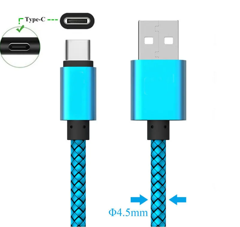 Короткий USB Type C usb кабель для быстрой зарядки Xperia 1 10 L1 L2 L3 XZ XZ3 XA1 XA2 Ultra Galaxy A50 A51 A21S S10