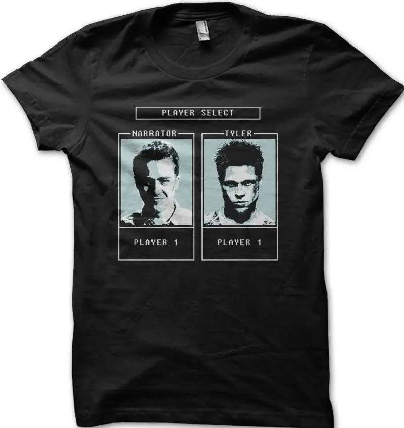 Fight Club Тайлер Дарден выбор персонажей игровая футболка Мужская для взрослых