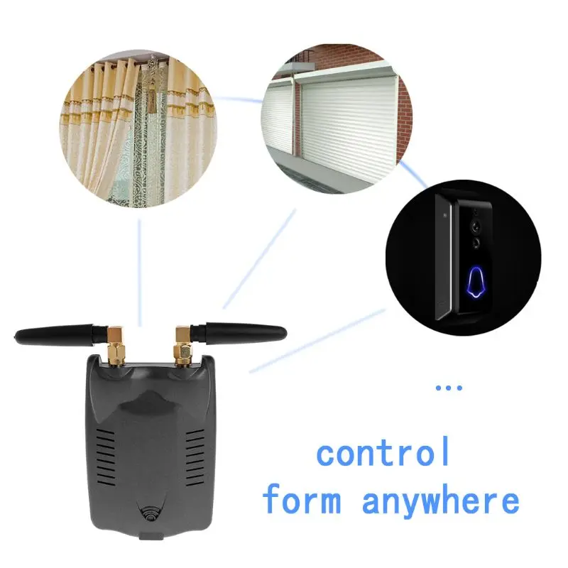 РЧ мост руководство пользователя WiFi 433HZ беспроводной умный дом хаб шторы